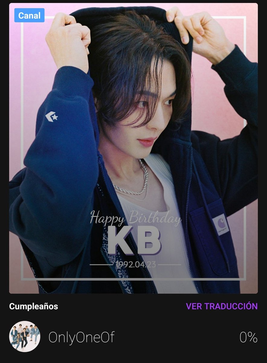 ooovOtingteam's tweet photo. ‼️Channel pop-up ad Mubeat ‼️
We have posted a support project on Mubeat to celebrate KB's birthday. You can start collecting from now on and drop your beats on it. We only have a few days so let's work as hard as we can!

🌟Period: 03/24~04/11 at 00AM KST.

#온리원오브 #규빈 #KB https://t.co/EcQfXA5p4f