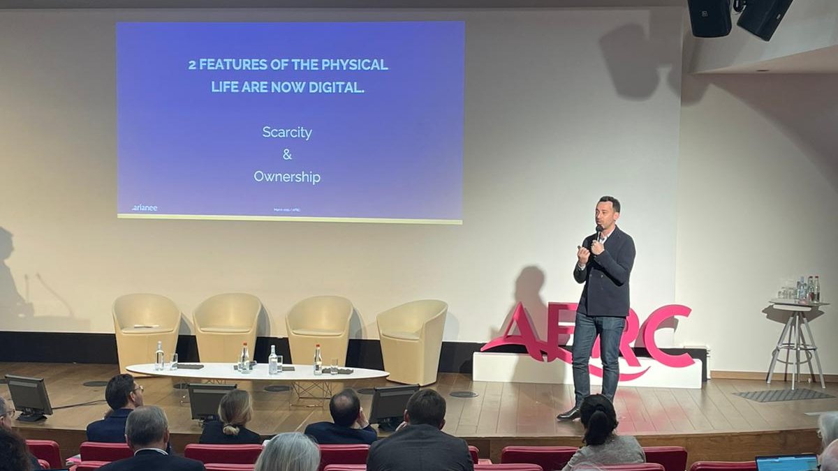 Pierre-Nicolas Hurstel, CEO et co-fondateur d'<a href="/ArianeeProject/">Arianee</a> clôture l'événement avec le sujet du "web3, une opportunité de croissance ou un effet de mode ?” 🌐

Retrouvez l'intégralité de l'intervention prochainement sur notre site web. 

#afrc #afrcxtransfoday #web3 #metaverse