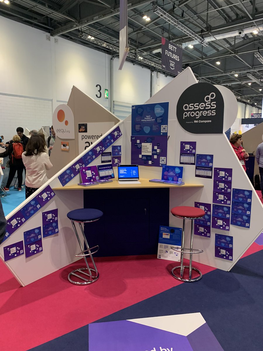 AssessProgress's tweet image. Paw patrol are on on a roll…. Erm, AssessProgress are now at #Bett2022. Come and see us in the BETT Futures zone for all of you Primary Assessment need using #comparativejudgement from Sept 2022.