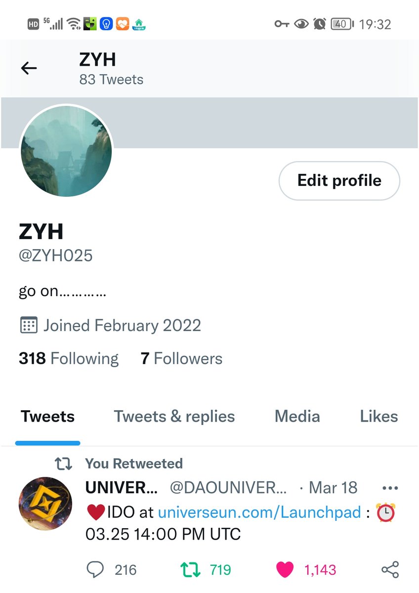 ZYH025's tweet photo. @DAOUNIVERSE good https://t.co/HxhJTmc1rd