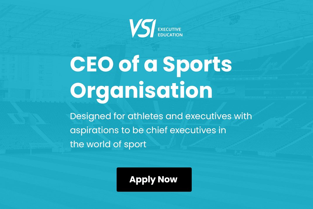 Never trust your fears, they don’t know your strengths The VSI CEO of a Sports Organisation programme starts July 2022 in #Manchester Learn more 👉🏻 vsiee.com/ceo-of-a-sport… @fcbusiness @SoccerScience @DrRob_Wilson @barrymcneill @chris_brindley_ @TomSears1