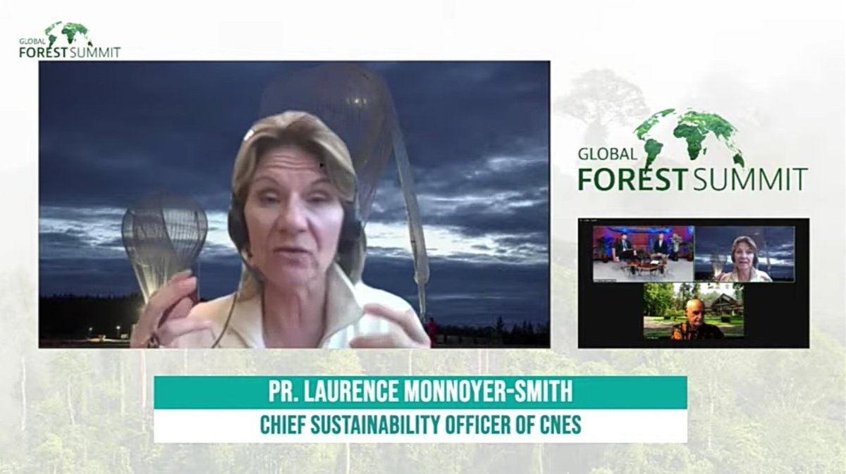 "As human beings, we do not see any limits to our actions. Nature has limitations, and our social and economic processes should reflect this. 

How we perceive and relate with nature has to change." <a href="/lmonsmith/">L. Monnoyer-Smith</a> <a href="/CNES/">CNES</a> 

#GFS2020