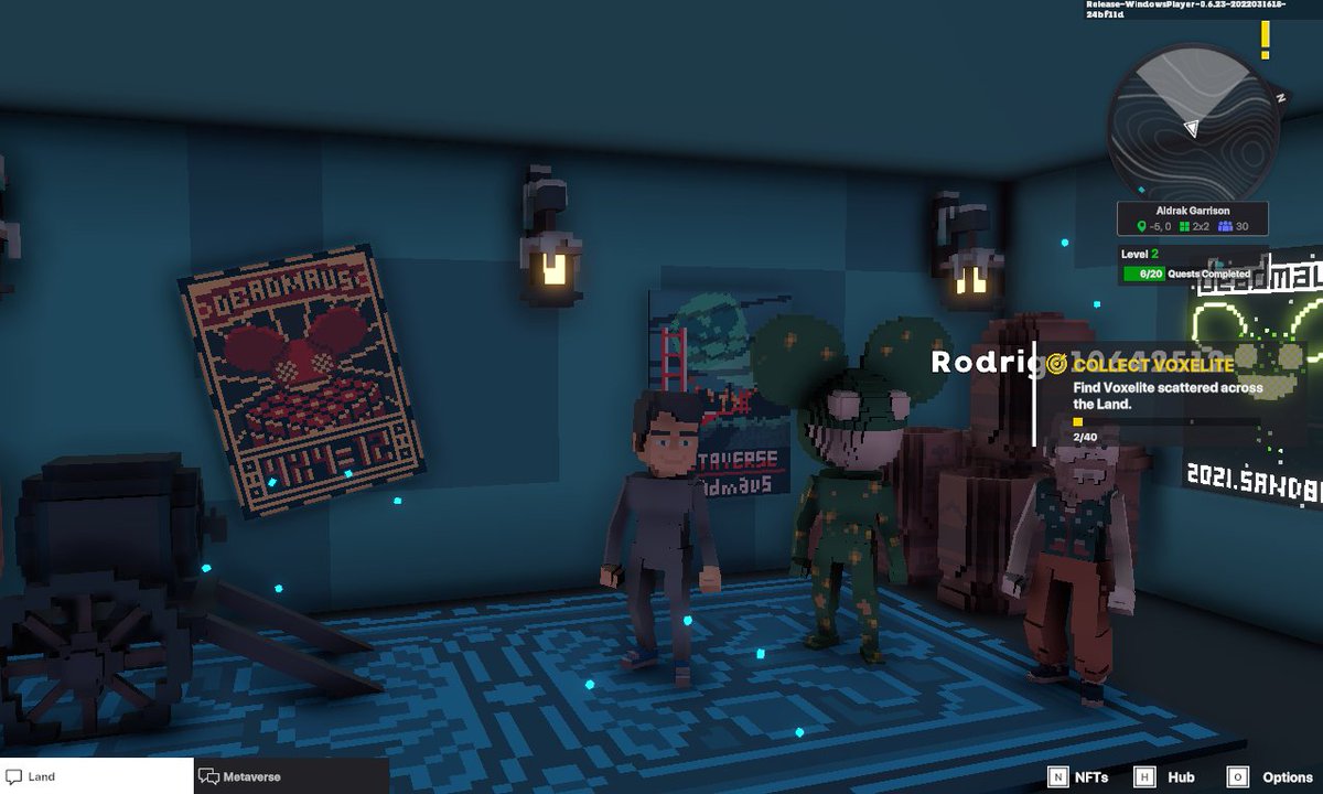 JerryDeviceHero's tweet photo. @TheSandboxGame @deadmau5 I just participated in the daily #SandboxAlphaS2Contest for a chance to earn up to 1,000 $SAND! Starting March 17 - Selfie with Deadmau5. Check out my screenshot below!
👇 #SandboxAlphaS2 https://t.co/rPA9X55Rvc