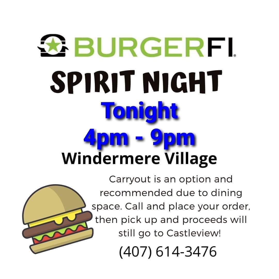 TODAY IS THE LAST DAY TO PURCHASE BOWLING TICKETS! 
Please purchase at Castleviewpto.org/product-page. Sales will close at 10PM tonight. 
We also have BurgerFi Spirit night tonight!
**Dojo points - Send a picture to your Dragons teacher via Class Dojo at BurgerFi or with their Take out