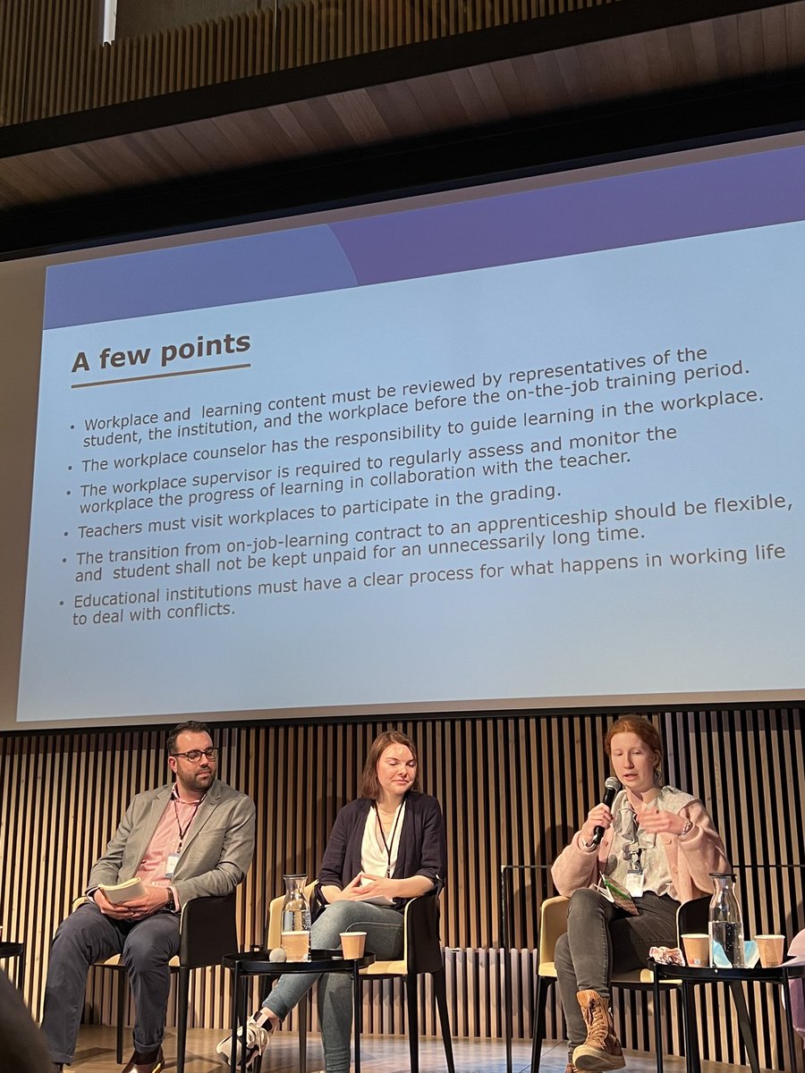 .<a href="/SAKKIry/">SAKKI</a> is one of the 2 Finnish vocational students unions defending and advancing the rights of VET learners and apprentices. Here you can see some of their main policy priorities presented by Uliana! 👇👇👇
