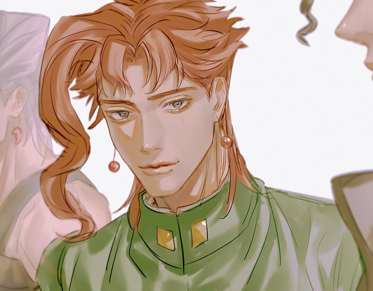 ジャン=ピエール・ポルナレフ ,花京院典明 「#jjba
花京院くん 」|ふうわのイラスト