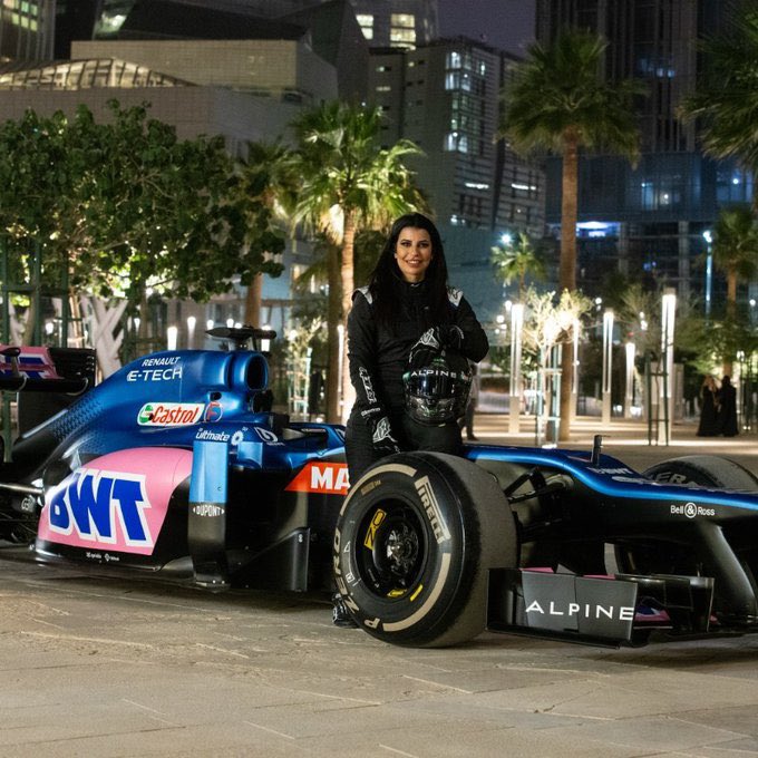 Great initiative from <a href="/AlpineF1Team/">BWT Alpine Formula One Team</a> to promote women in motor sport. Happy to see <a href="/ASEEL_ALHAMAD/">ASEEL AL HAMAD | أسيل الحمد</a>, <a href="/fiawim/">fiawim</a> commission member, and <a href="/AbbiPulling/">Abbi Pulling</a> behind the wheel of an <a href="/F1/">Formula 1</a> car!

#F1 #SaudiArabianGP 🇸🇦
