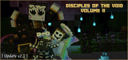 MCPEDL's tweet photo. Disciples of The Void, Volume II: v2.0 Update! (New models, Tweaks, &amp; Reworks) - Addon - https://t.co/SuFhdsgzQf - By @darkwolf6_dev https://t.co/as3tyMGmMT