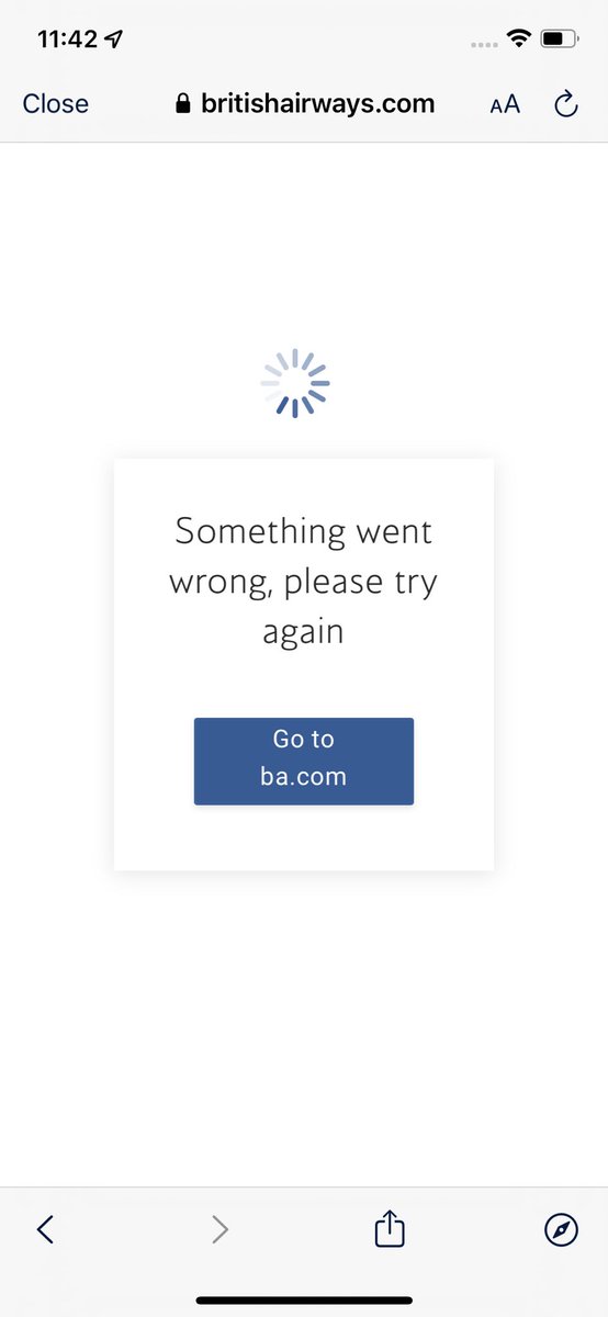 Nataliechap47's tweet photo. @British_Airways so frustrating that you don’t take calls on your gold card number and website doesn’t allow you to change flights.  No excuse now life is back to normal! https://t.co/XSHGRqYX5J