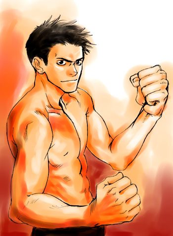 更に朝から熱血 #おはよう絵師 