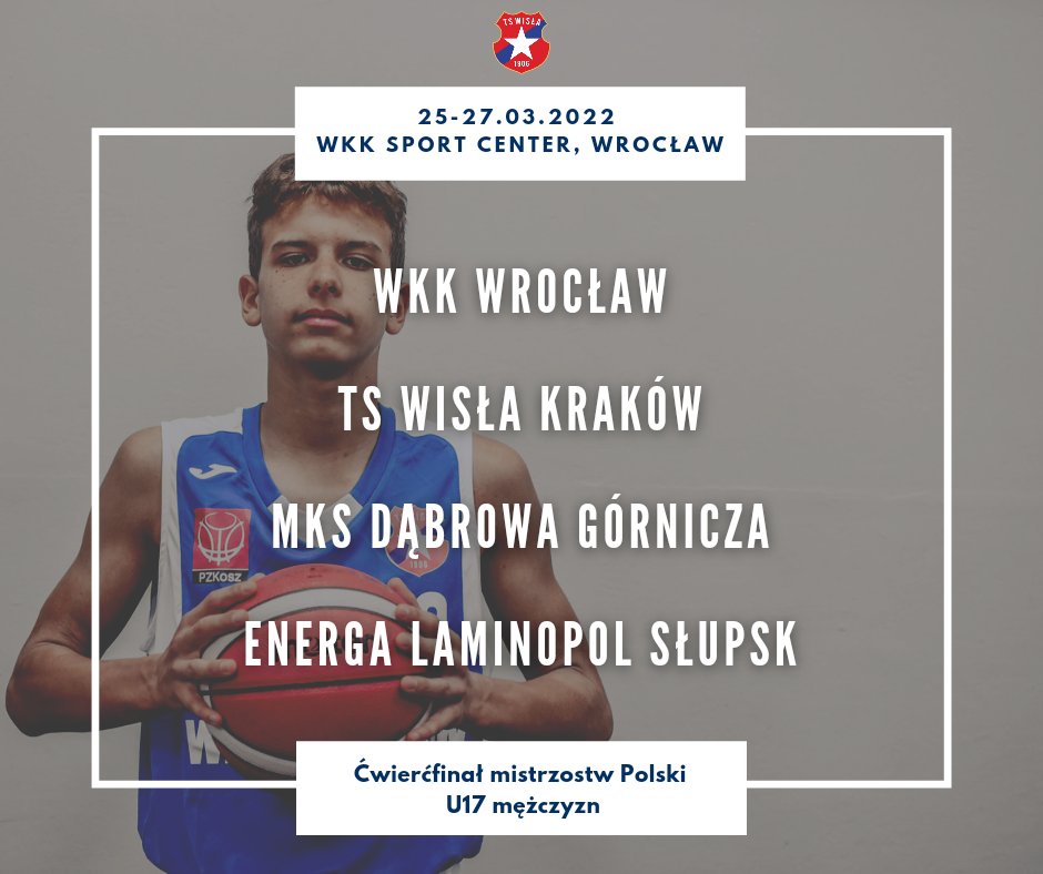W piątek drużyna U17 <a href="/WawelskieSmoki/">Wawelskie Smoki</a> rozpocznie zmagania w ćwierćfinale MMP.
