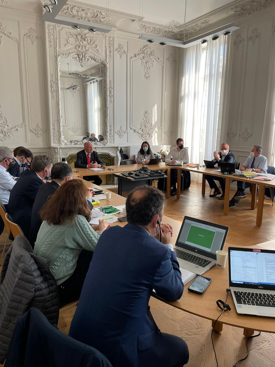 al_rousset's tweet photo. Rouvrir la ligne ferroviaire Pau - Canfranc | Un comité de programme s'est tenu ce jeudi 24 mars à Bordeaux. : calendrier de travail pour 2022, appels à projets européens... @GobAragon @renaudlagrave @pepesoro @mitmagob @Pauline_Bache @GregorioBriz https://t.co/sULkvIL3Om