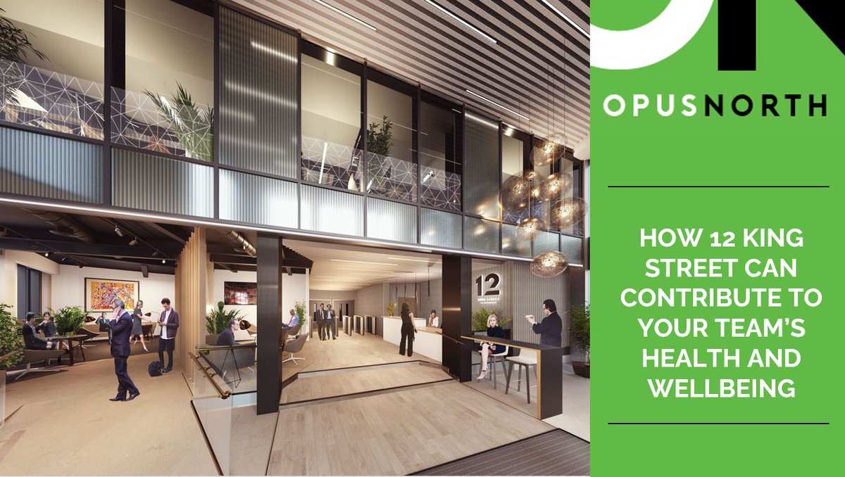 At 12 King Street, we are focused on putting our occupiers’ wellbeing front &amp; centre of the design. As part of the important sustainability &amp; ESG agenda, we have made sure that there is an abundance of natural daylight throughout the building. Read here: opusnorth.co.uk/how-12-king-st…