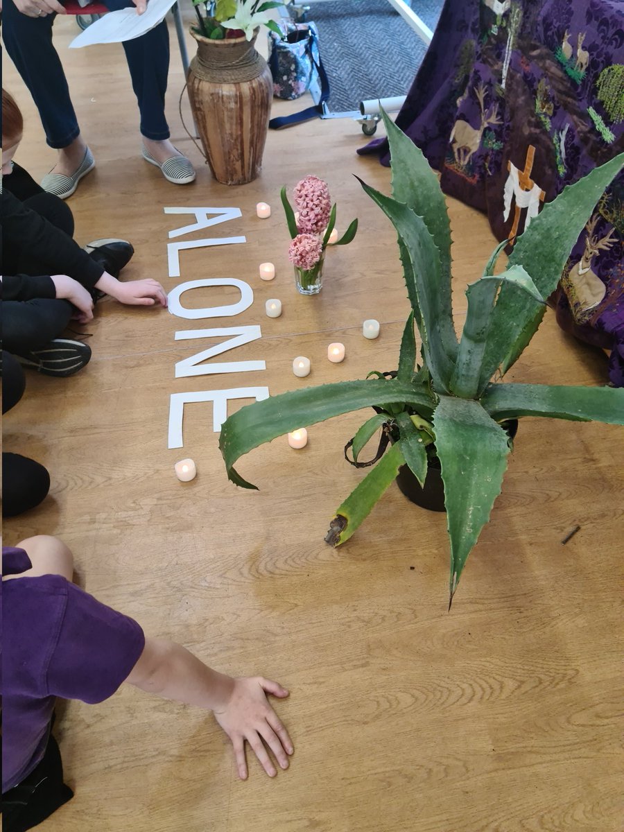 Easter Experience for our children today.  Thank you so much to High  Beach Church.
