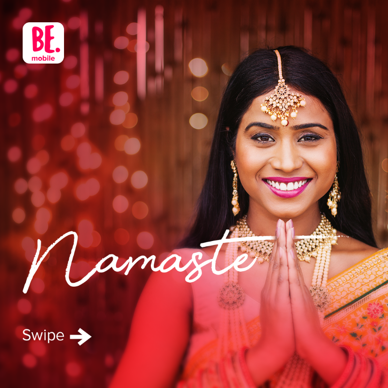BeMobileApp's tweet photo. India is so much more than Tandoori Chicken and Naan. It's rich in culture, its people and celebrations. For $1, you can enjoy up to 45 minutes of talktime. Join the conversation and #sayhellokenya 

#talkmorepayless #bemobileapp #kenya #india #ios #android