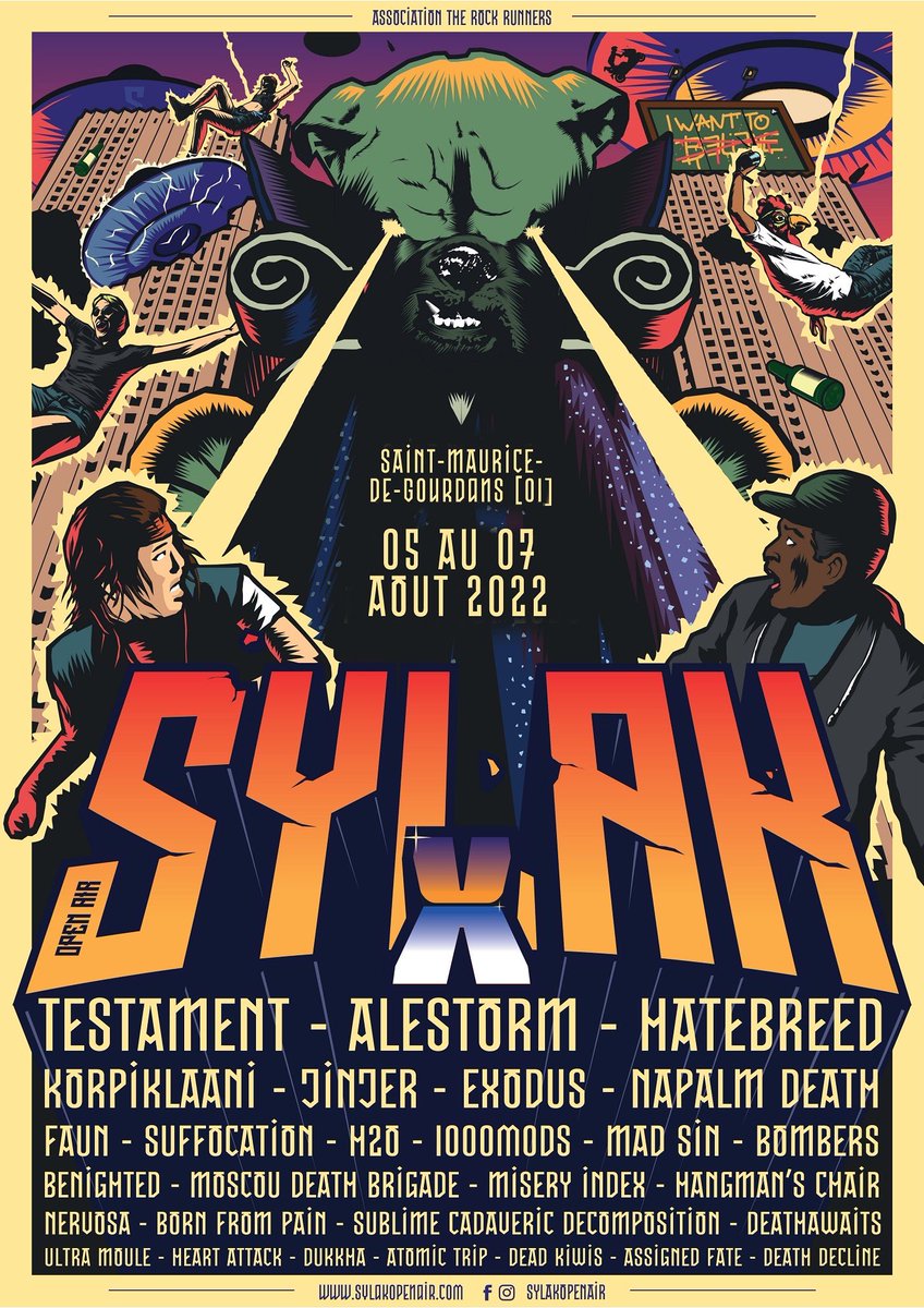 HANGMAN’S CHAIR at @SYLAKOPENAIR /// AUGUST 2022 @nuclearblasteu @thelinkprod #badbehaviormgmt