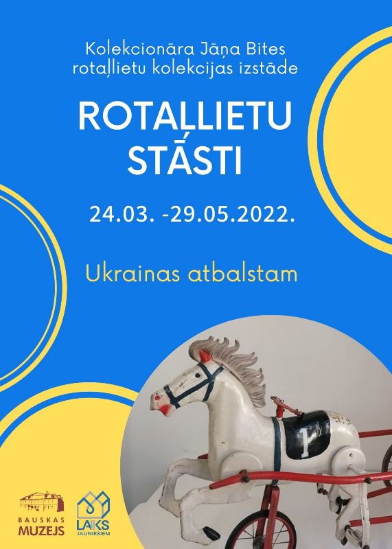 No 2022. gada 24. marta līdz 29. maijam Bauskas muzejā būs skatāma kolekcionāra Jāņa Bites rotaļlietu kolekcijas izstāde “Rotaļlietu stāsti”
bauskasmuzejs.lv/lv/jaunums/jan…