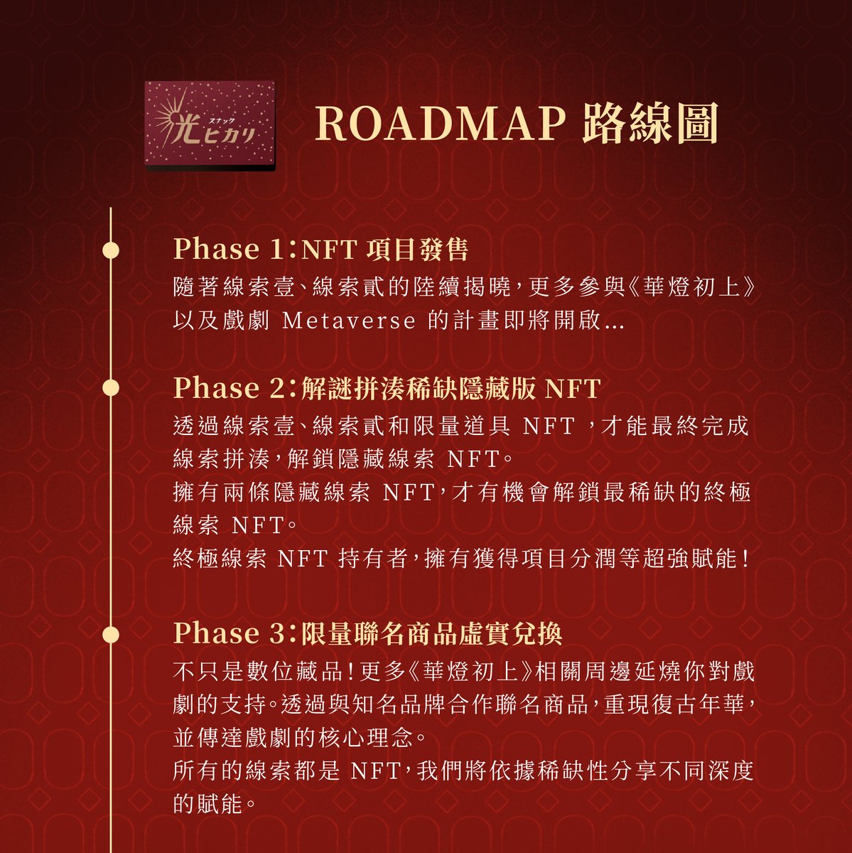lightthenight_'s tweet photo. 📌 Check out our roadmap! And tell me how HYPED you guys are!!!!

📌 看看我們的項目路線圖！大家覺得如何？在DC的各位如果有任何疑問也可以在AMA題目提交區問問題喔～ https://t.co/b6VC0ICjQE