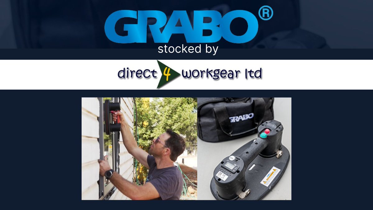 direct4workgear's tweet photo. Proud stockists of Grabo 👍🏼 These are amazing tools designed and built for lifting and handling a huge range of materials.
Get yours here - https://t.co/SK7BBJBm9g https://t.co/DqQjMxjwhC