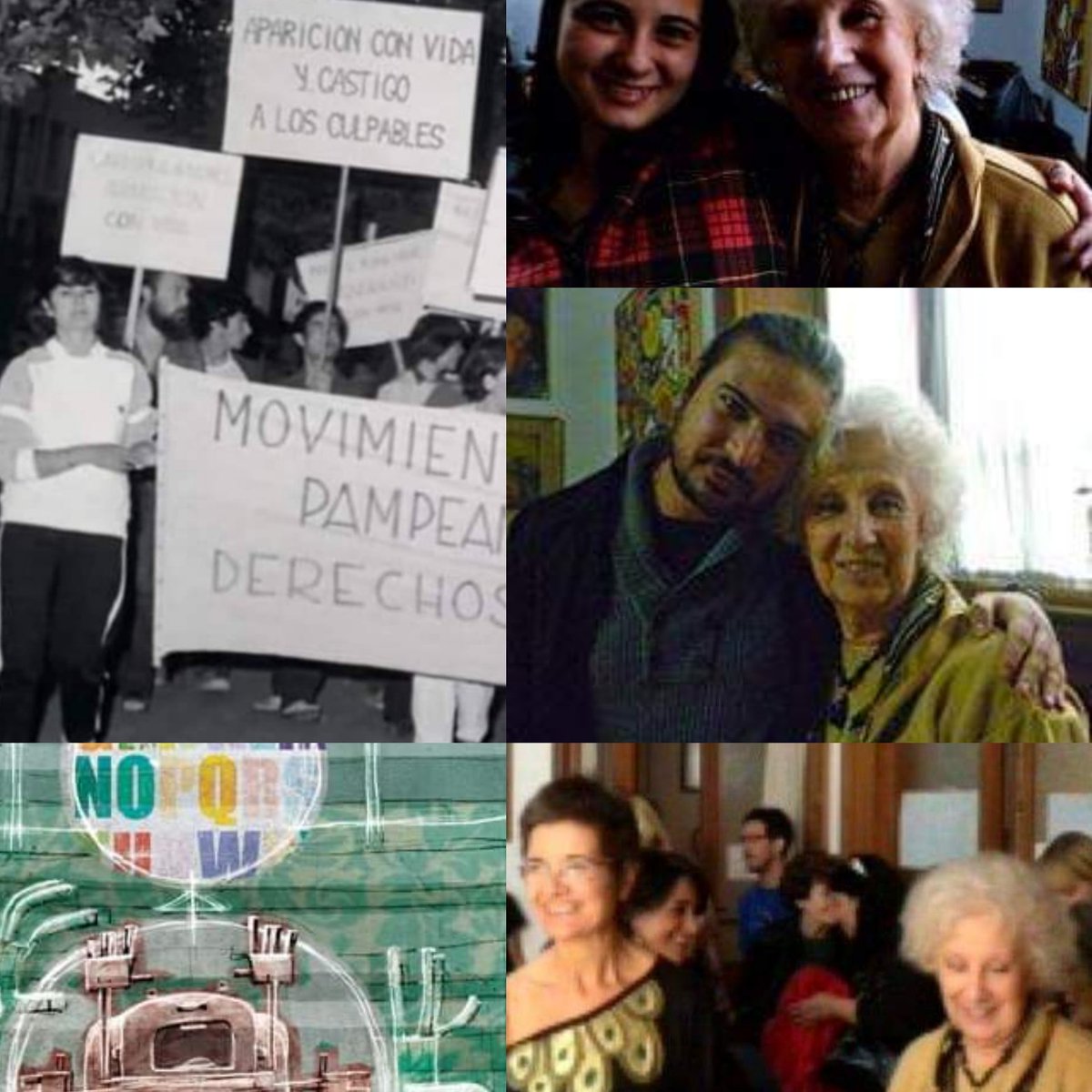 Orillear's tweet photo. #MemoriaVerdadYJusticia Siempre con  @abuelasdifusion @PrensaMadres #SeguimosBuscando @Lu17988731 
#LaPampa https://t.co/viBG3oQMpT