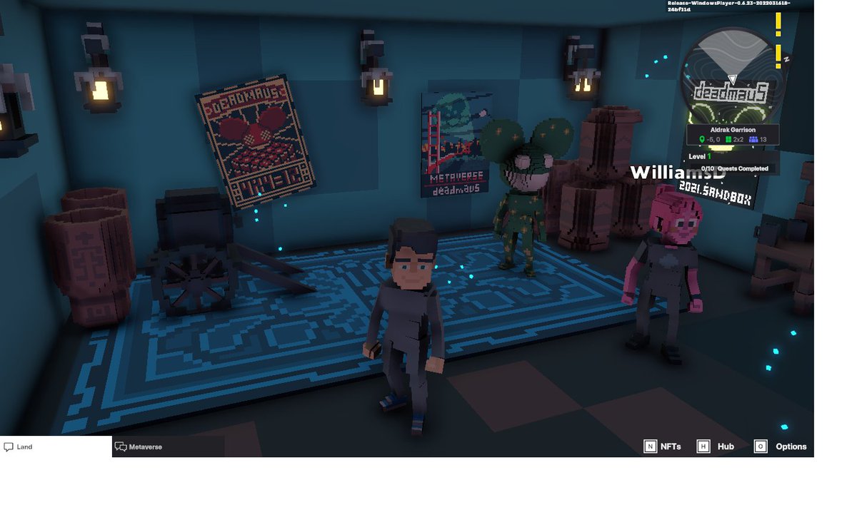 EmirYucelen's tweet photo. @TheSandboxGame @deadmau5 I just participated in the daily #SandboxAlphaS2Contest for a chance to earn up to 1,000 $SAND! Starting March 17 - Selfie with Deadmau5. Check out my screenshot below!
👇 #SandboxAlphaS2 https://t.co/3mDZcfwtDS