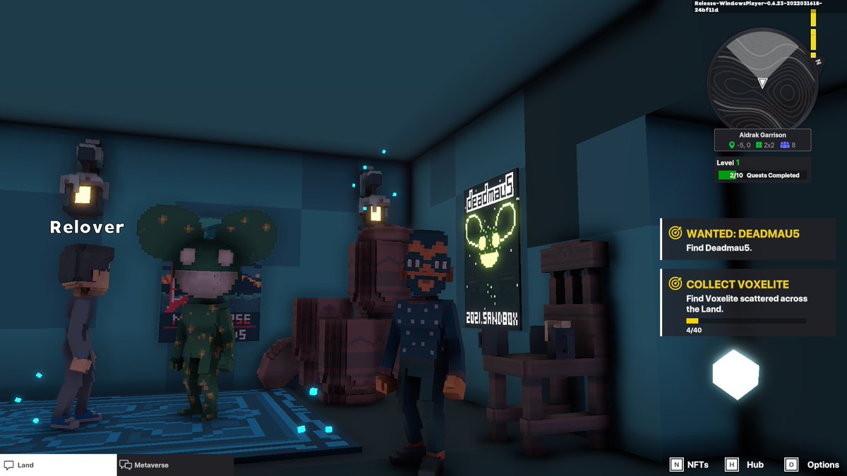 hizzo22's tweet photo. @TheSandboxGame @deadmau5 I just participated in the daily #SandboxAlphaS2Contest for a chance to earn up to 1,000 $SAND! Starting March 17 - Selfie with Deadmau5. Check out my screenshot below!
👇 #SandboxAlphaS2 https://t.co/gYs3DyxYJb