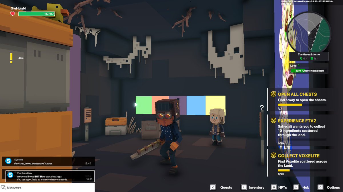 hizzo22's tweet photo. @TheSandboxGame I just participated in the daily #SandboxAlphaS2Contest for a chance to earn up to 1,000 $SAND! Starting March 19 - Gather the equipment. Check out my screenshot below!
👇 #SandboxAlphaS2 https://t.co/VJ9quYQU6L