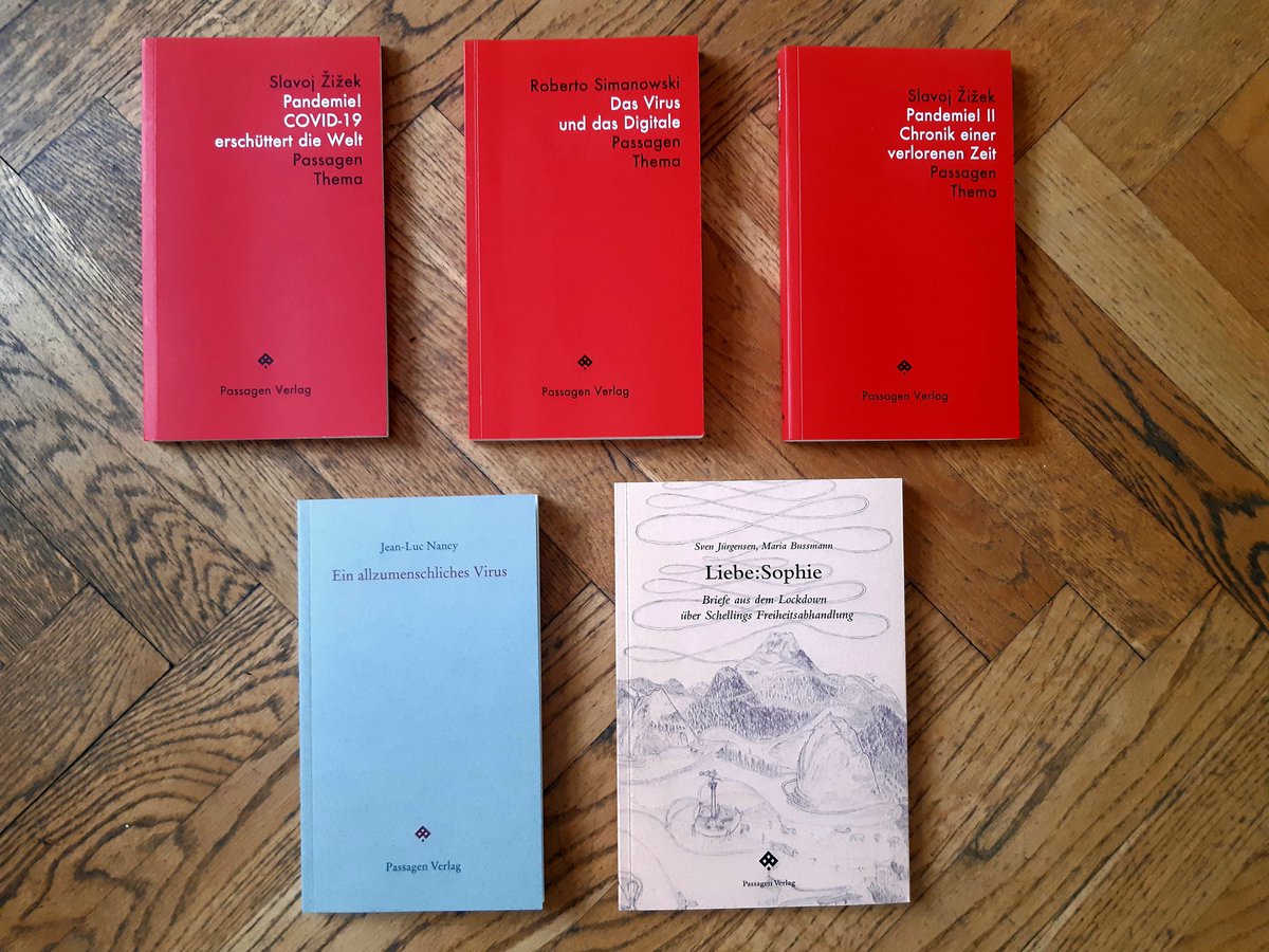 PassagenVerlag's tweet photo. Unsere Bücher zur Pandemie! 1/8
Ein Einblick in die Ideen der Werke: https://t.co/3S34NbO1lF