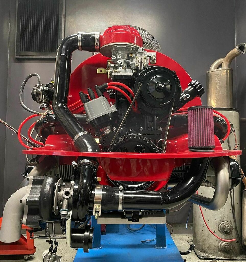 VwScat's tweet photo. From Anibal Chico Performance: Tim’s #2020cc CPR signature blow through on our old stuska engine #dyno ready to twist and shout. https://t.co/Rx8OQIs5nY https://t.co/RFUt76Swnh