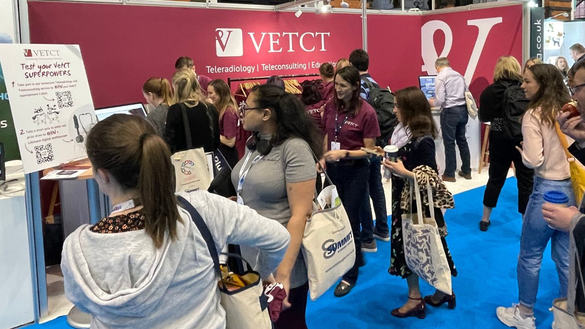 VetCT's tweet photo. #BSAVA2022 day 1 is underway 🎉
Join us on booh A104 at @BSAVACONGRESS during the next break (in less than an hour!) to find out about our world-leading teleradiology, teleconsulting & education services.
#vetct #veterinary #vetimaging #teleconsulting #veterinaryradiology https://t.co/e8RN1KZmyW