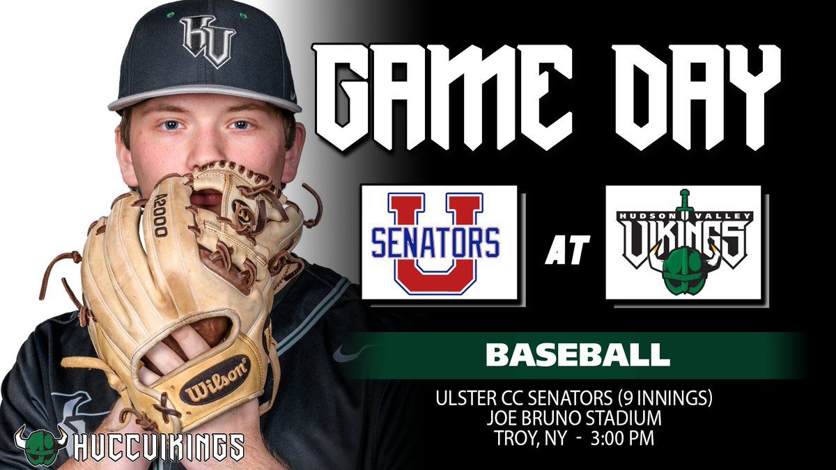 HVCCVIKINGS's tweet photo. #GAMEDAY | Today is baseball's home opener as they welcome Ulster to Joe Bruno Stadium for a single 9-inning game. First Pitch is scheduled for 3 p.m. #GoVikings

WATCH: https://t.co/nNXZZUWle1 https://t.co/Vbw4ZrbTaS