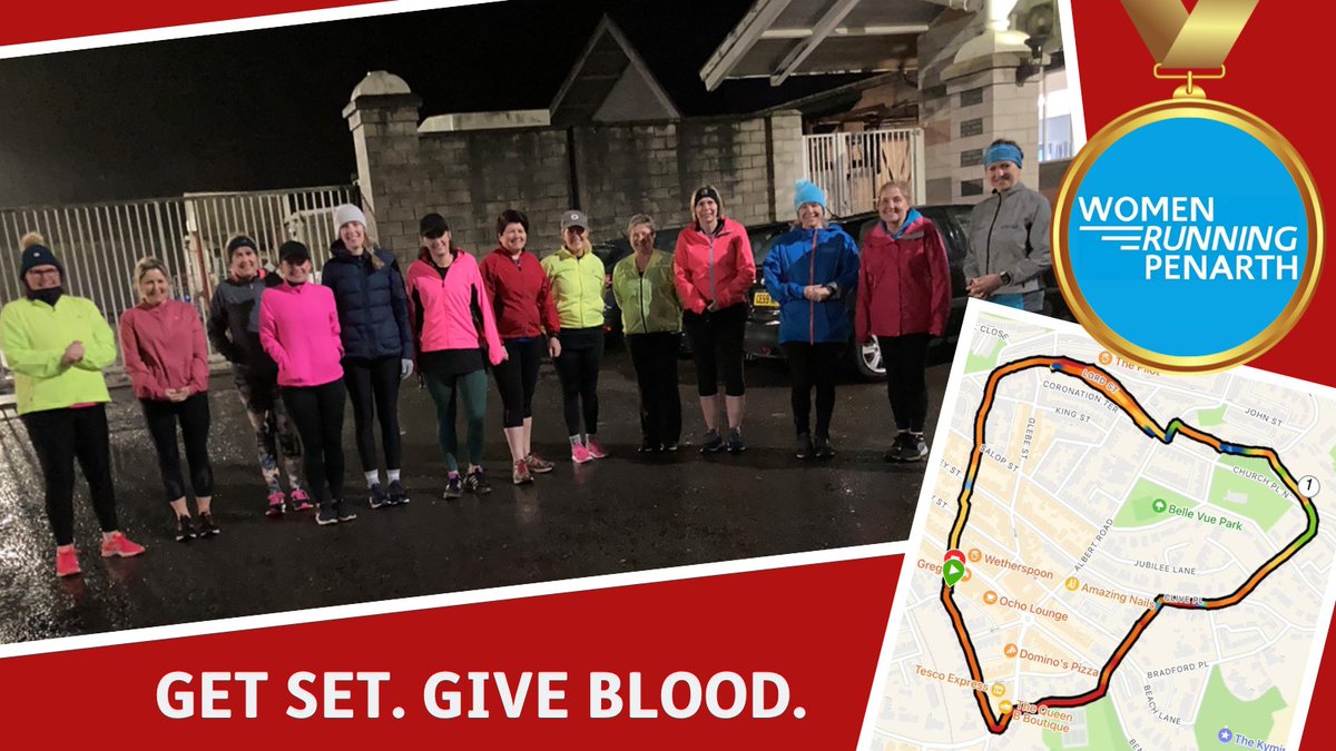 Come on!!  @WelshBlood: 'Shout out to the amazing ladies at @Womenrunningpen who run one of our heart shaped routes to support the #GivingRunsInYourBlood campaign.🩸

Why not follow their footsteps by running your local… , see more tweetedtimes.com/v/19908?s=tnp