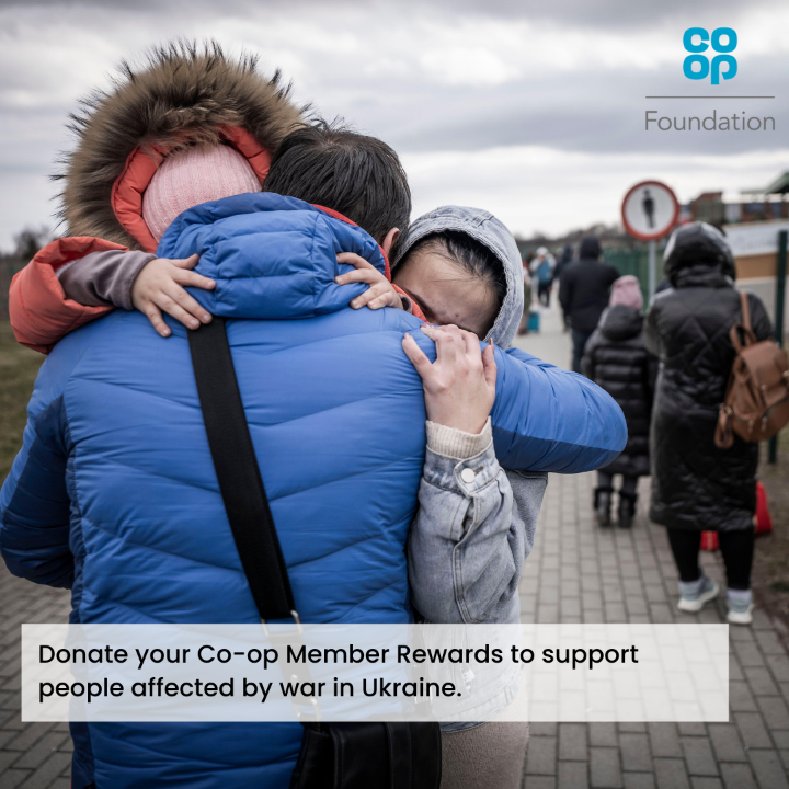 If you’re a <a href="/coopuk/">Co-op</a> Member, you can #Donate your Member Rewards to the #Ukraine <a href="/decappeal/">DEC</a> in 2 simple steps:

1. Go to the Co-op app or membership.coop.co.uk
2. Donate Member Rewards via <a href="/Coop_Foundation/">Co-op Foundation</a>. They’ll pledge the value of all donations to the DEC Appeal #ItsWhatWeDo