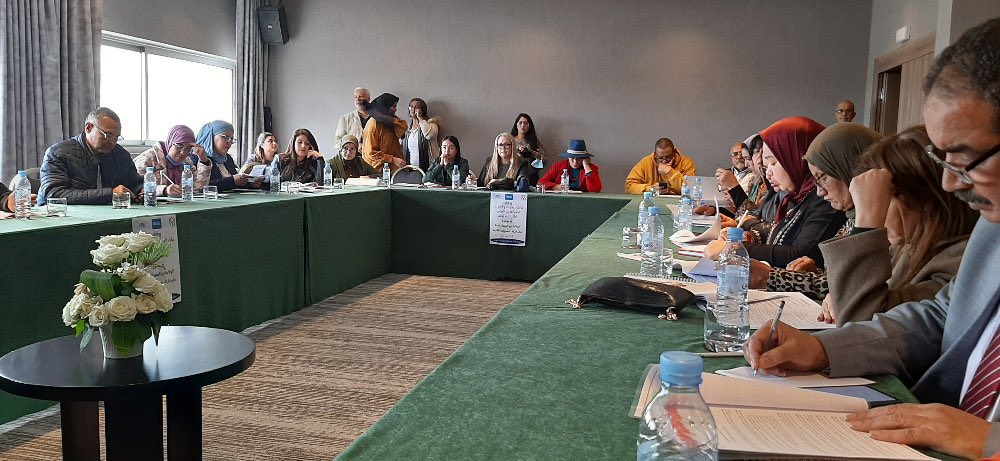 AnolfNazionale's tweet photo. L’ #AnolfMarocco, partecipe alla Conferenza organizzata dall’associazione #Tahadi pour légalité et la citoyennete tema: “ La protezione della donna contro la violenza, una responsabilità collettiva.” presentato dalle #reti di #protezione delle donne in #Marocco e #Tunisia https://t.co/lkRAfq0OGj