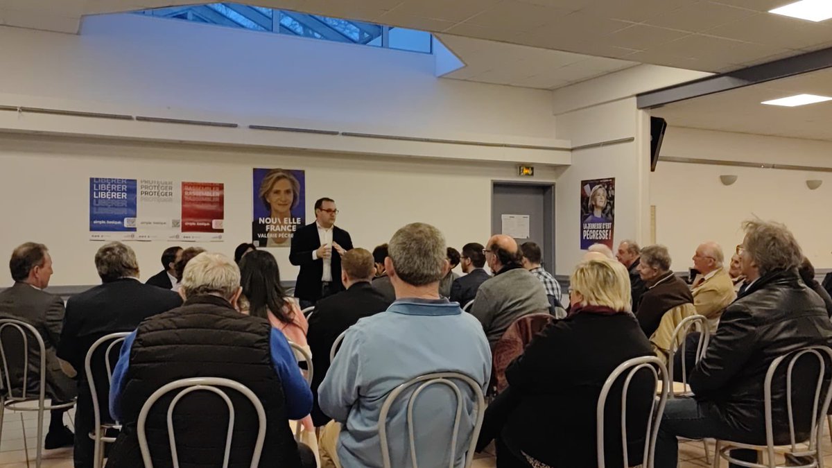 LRcirco7710's tweet photo. Lundi soir, réunion des militants @lesRepublicains de la 10eme circonscription de Seine-et-Marne.

L’occasion d’échanger sur la campagne de notre candidate Valérie Pécresse et sur les futures échéances électorales.
#Pecresse2022 https://t.co/gKmSrHJVfX