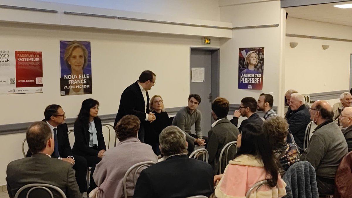 LRcirco7710's tweet photo. Lundi soir, réunion des militants @lesRepublicains de la 10eme circonscription de Seine-et-Marne.

L’occasion d’échanger sur la campagne de notre candidate Valérie Pécresse et sur les futures échéances électorales.
#Pecresse2022 https://t.co/gKmSrHJVfX