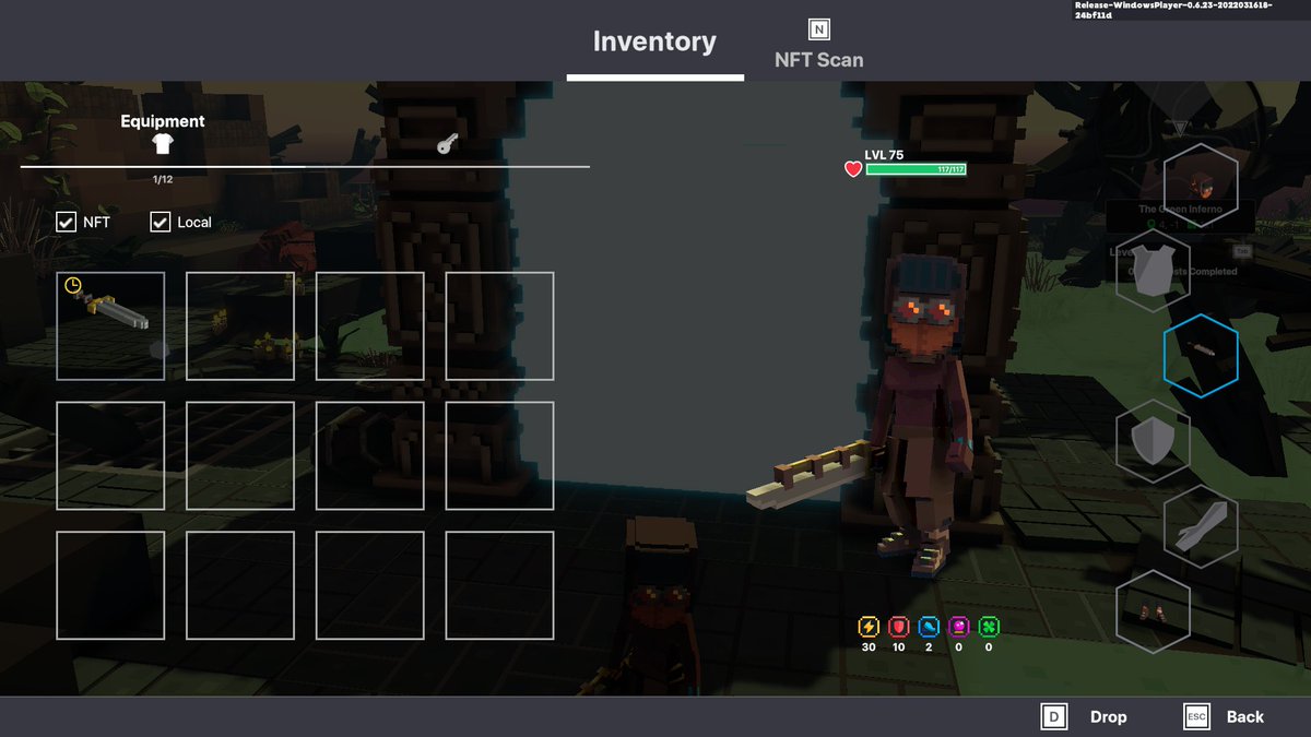 mechanicmc008's tweet photo. @TheSandboxGame I just participated in the daily #SandboxAlphaS2Contest for a chance to earn up to 1,000 $SAND! Starting March 19 - Gather the equipment. Check out my screenshot below!
👇 #SandboxAlphaS2 

ถือดาบ https://t.co/Jjmoh1Fdxz