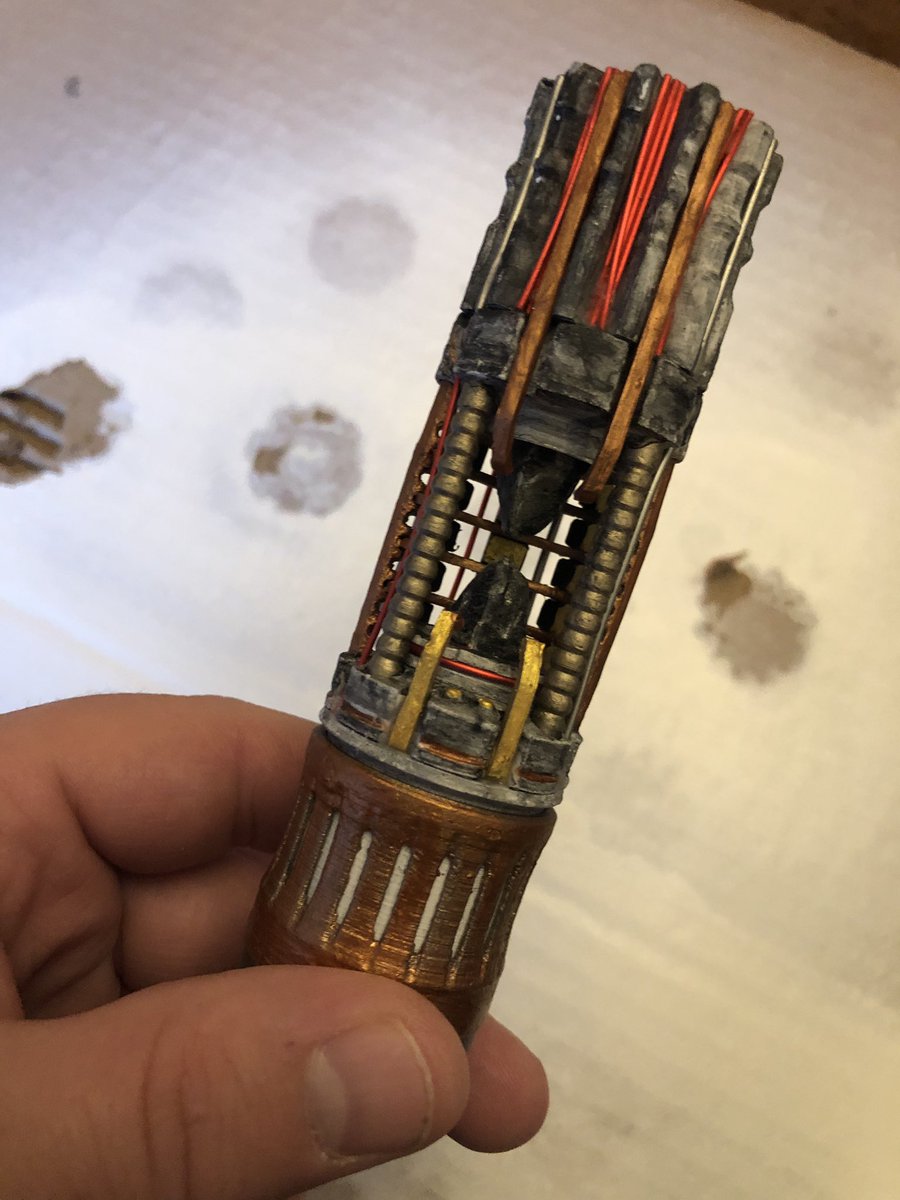 RWCochran343's tweet photo. Hello World! Something else I have enjoyed out of the #Pandemic is that I started #3dPrinting! I enjoy making models modifying and creating useful pieces for around the #house. But I really love making #lightsabers! What things bring #joy in the midst of strife? Cling to those! https://t.co/FyZCzJj5Z0