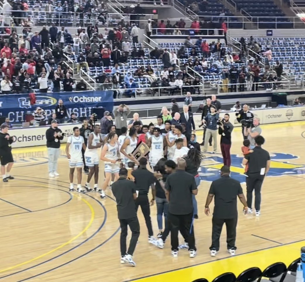 Was able to go in person and watch some former students I taught in 3rd/4th grade win their SECOND State Title a few weekends ago. Amazing to see the success these guys continue to have on and off the court. I know they will go on to do BIG things! Congrats boys! #ZacharyBroncos