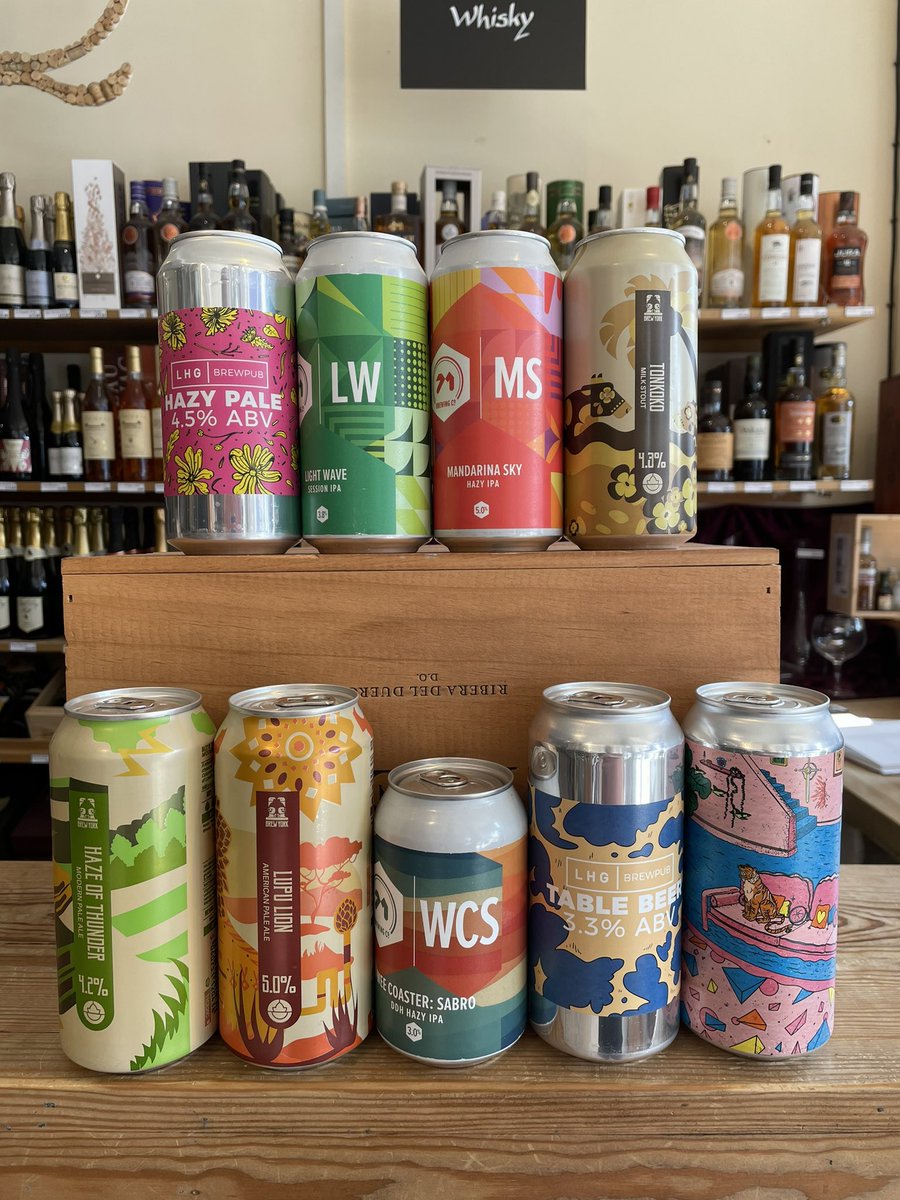 Great new beers just landed in Hove. Fresh brews from @71brewing, @lefthandedgiantbrewing and <a href="/brewyorkbeer/">Brew York</a>. 

#brightonwine #hovewine #craftnotcrap #brightonandhove
