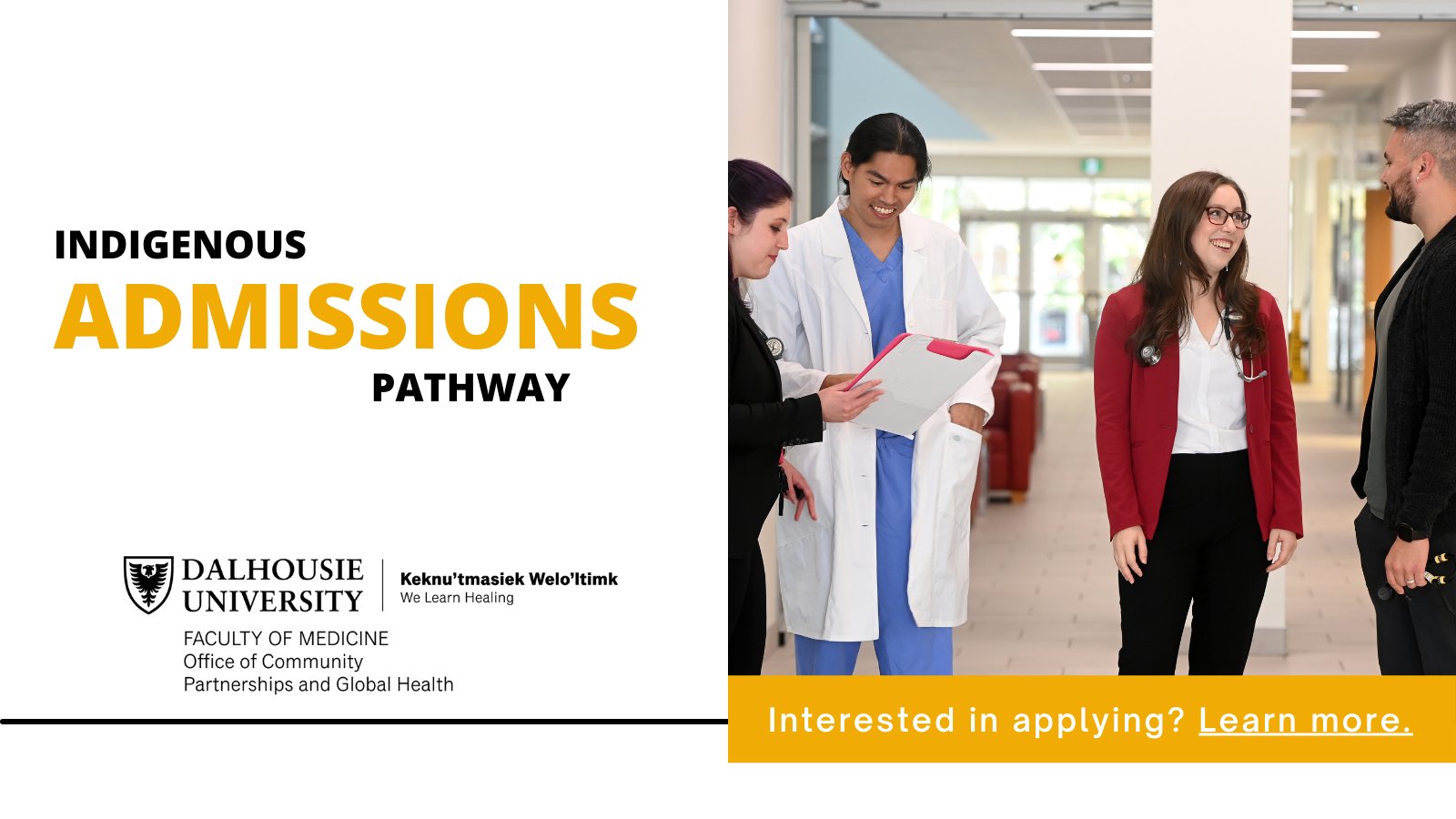 DalMedSchool on Twitter "Our new admissions pathway will minimize the barriers that have