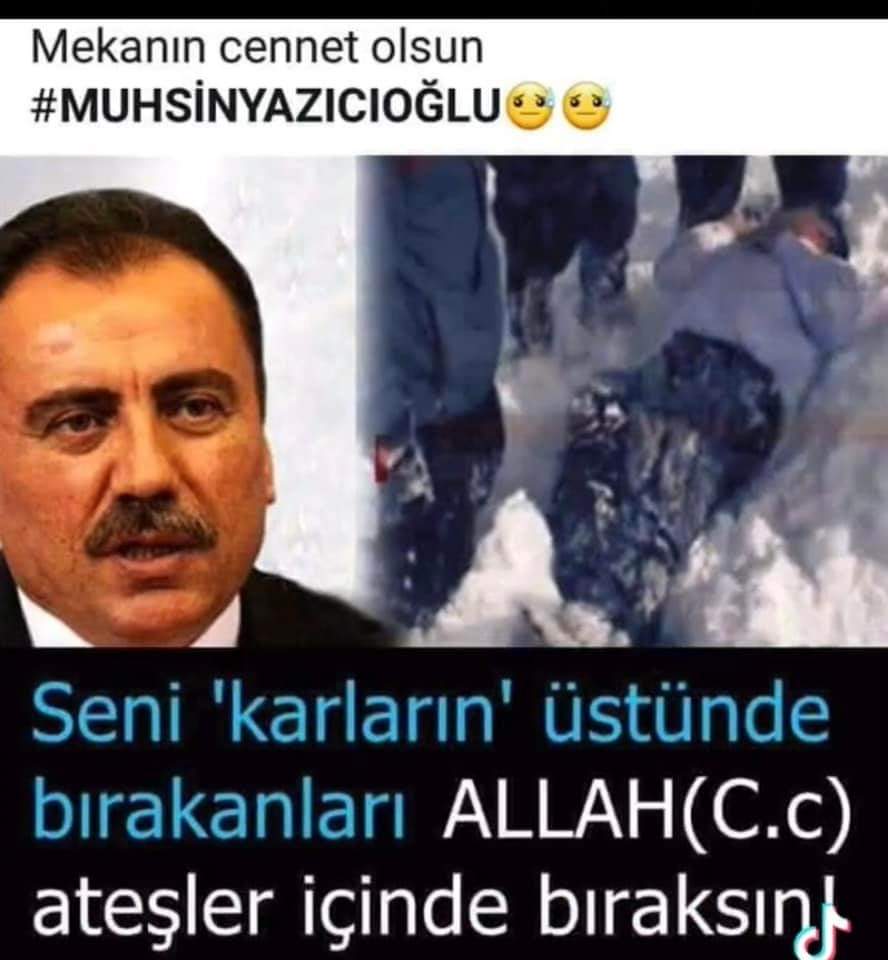 Allah rahmet eylesin mekanı cennet olsun
