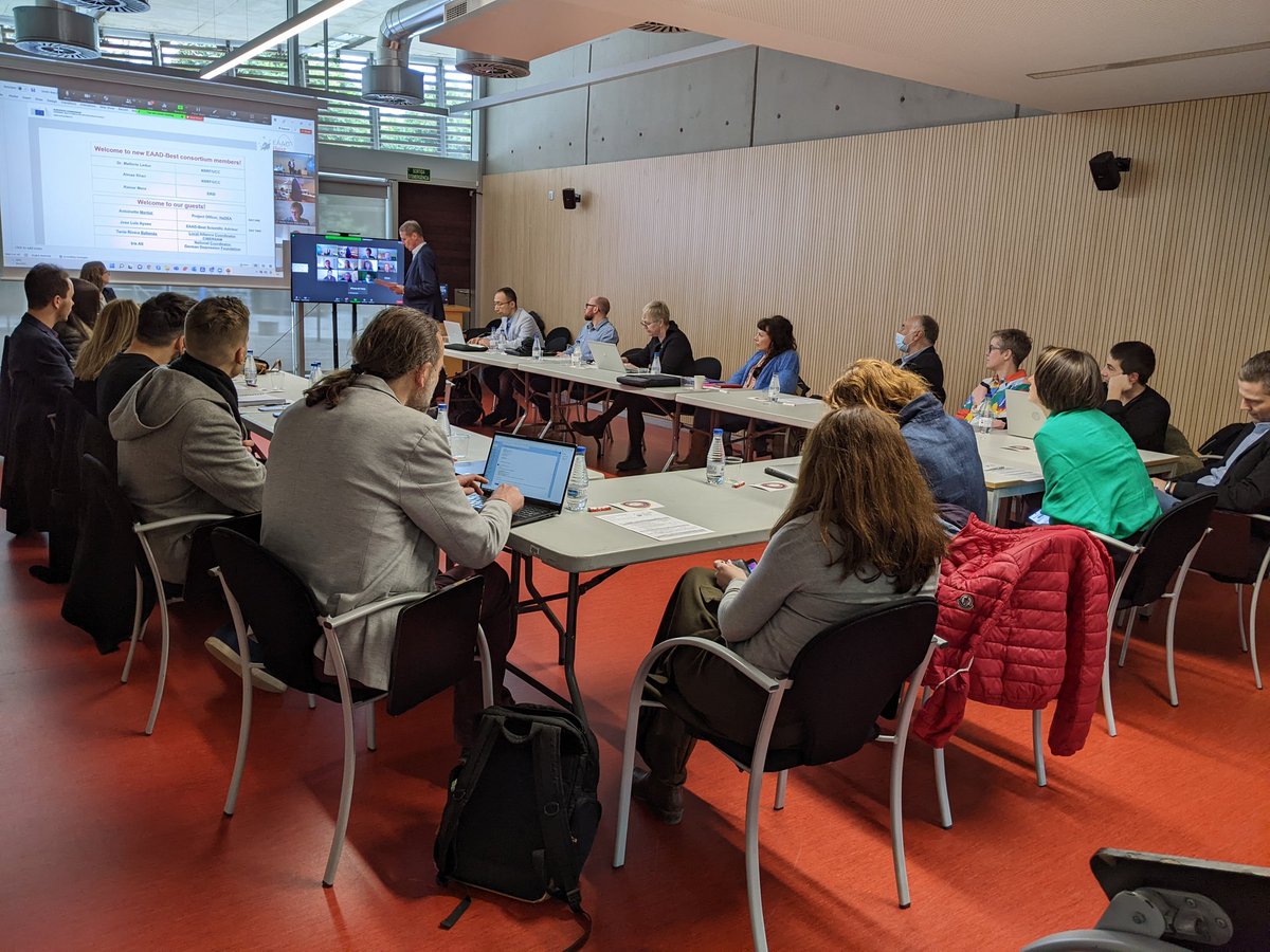 'EAAD-Best Plenary Meeting' hosted by Dr V Pérez Sola
A EU-funded project targeting depression care and prevention of suicidal behavior in Europe, involving organizations from 10 countries, @CIBER_SAM &amp; <a href="/EAAD_Research/">EAAD</a>

eaad-best.eu/about-eaad-bes…

<a href="/EAAD_Best/">EAAD-Best</a> <a href="/iFightDep/">iFightDepression</a> @IMIM_research