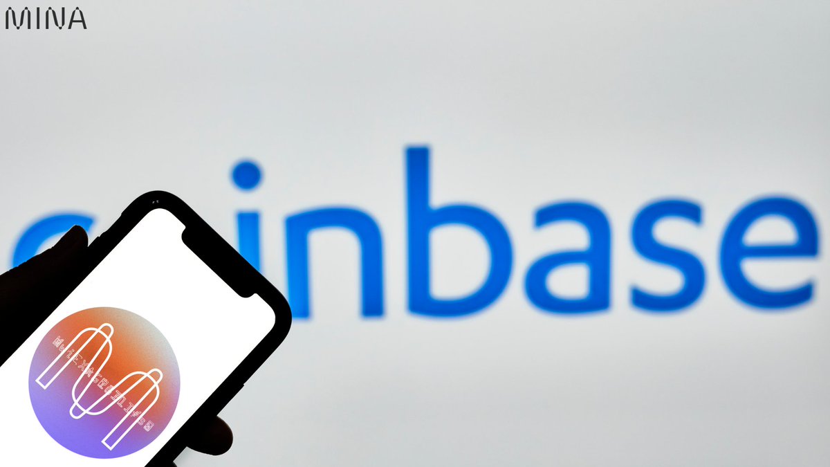 Minaprotocol_In's tweet photo. 📢Coinbase will add support for Mina (MINA). Inbound transfers for this asset are now available on @Coinbase
 and @CoinbaseExch in the regions where trading is supported. Trading will begin on or after 9AM PT on Thurs March 24, if liquidity conditions are met.🤞🤞 https://t.co/627vHtXPe0