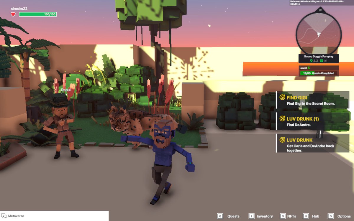 gourjo3's tweet photo. @TheSandboxGame I just participated in the daily #SandboxAlphaS2Contest for a chance to earn up to 1,000 $SAND! Starting March 21 - Find Martha in the Snoop Dogg Mansion. Check out my screenshot below!
👇 #SandboxAlphaS2 Marha is cute! https://t.co/h0A1oAgkQ8