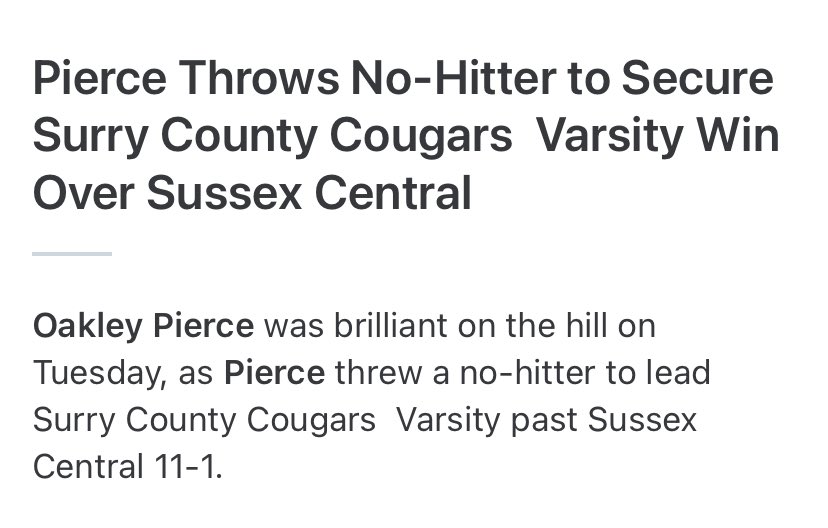 CoachHamVA's tweet photo. Oakley Pierce (6’1” RHP/UTL Surry Co HS ‘24) 5ip 0er 0h 1bb 13k also went 3-4 2rbi 
#vpbaseballclub #vpbc @PG_Uncommitted @PBR_Uncommitted @UncommittedEAST @PG_Coastal @valleybsblscout @central_scout @PBRVirginiaDC @birddogscout https://t.co/BDMgDFOaYV