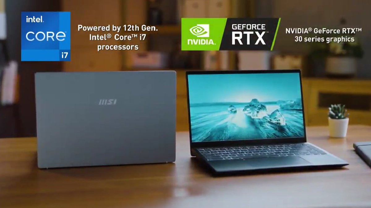 osamahesam1's tweet photo. شركة MSI تكشف عن حواسيب Prestige 14 / 14 EVO وPrestige 15
أجهزة قوية وأنيقة بشاشة بألوان رائعة 👍
البطارية حتى 8 ساعات
#MSIology #createwithmsi https://t.co/WNGbNuFsWv