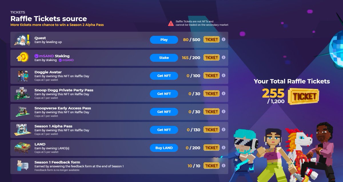 Mostafa_tgv's tweet photo. @TheSandboxGame I just participated in the daily #SandboxAlphaS2Contest for a chance to earn up to 1,000 $SAND! Starting March 22 - Ticket Day. Check out my screenshot below!
👇 #SandboxAlphaS2 https://t.co/WXHkeJ0XYD