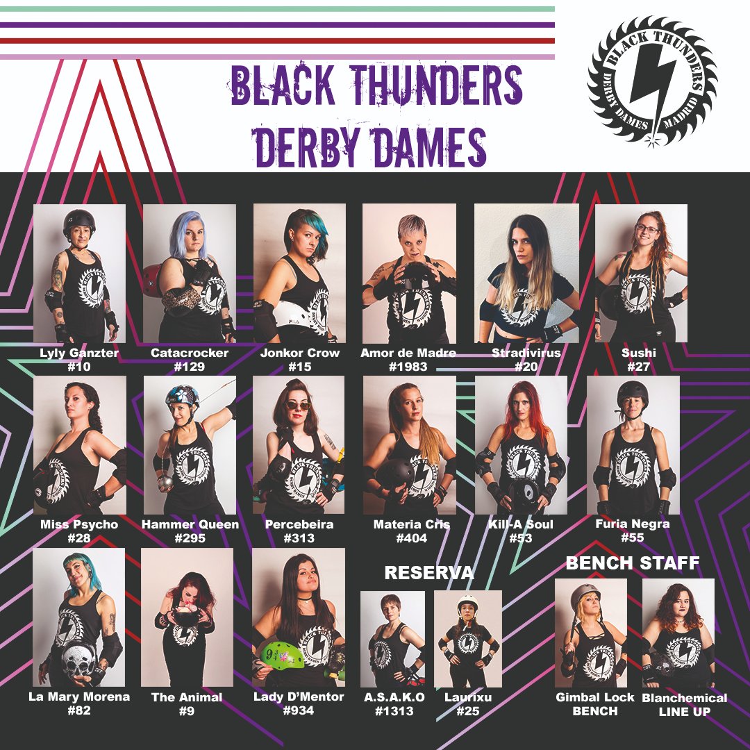 Black Thunders Madrid tweet media