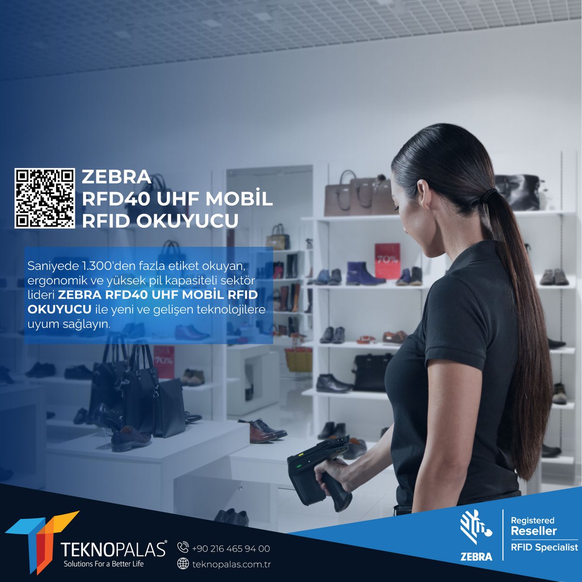 teknopalas's tweet photo. Zebra RFD40 UHF MOBİL RFID OKUYUCU

Yüksek Okuma gücü yüksek kalite ürüne hemen ulaşmak için;

https://t.co/haBcmgTrW2
#Zebrapartner #Zebrarfıd #zebraürünleri #teknopalas #ıot #mobilokuyucu #mağaza #depo #kutu #elterminali #etiket #rfıd https://t.co/pzolg9yV6Z